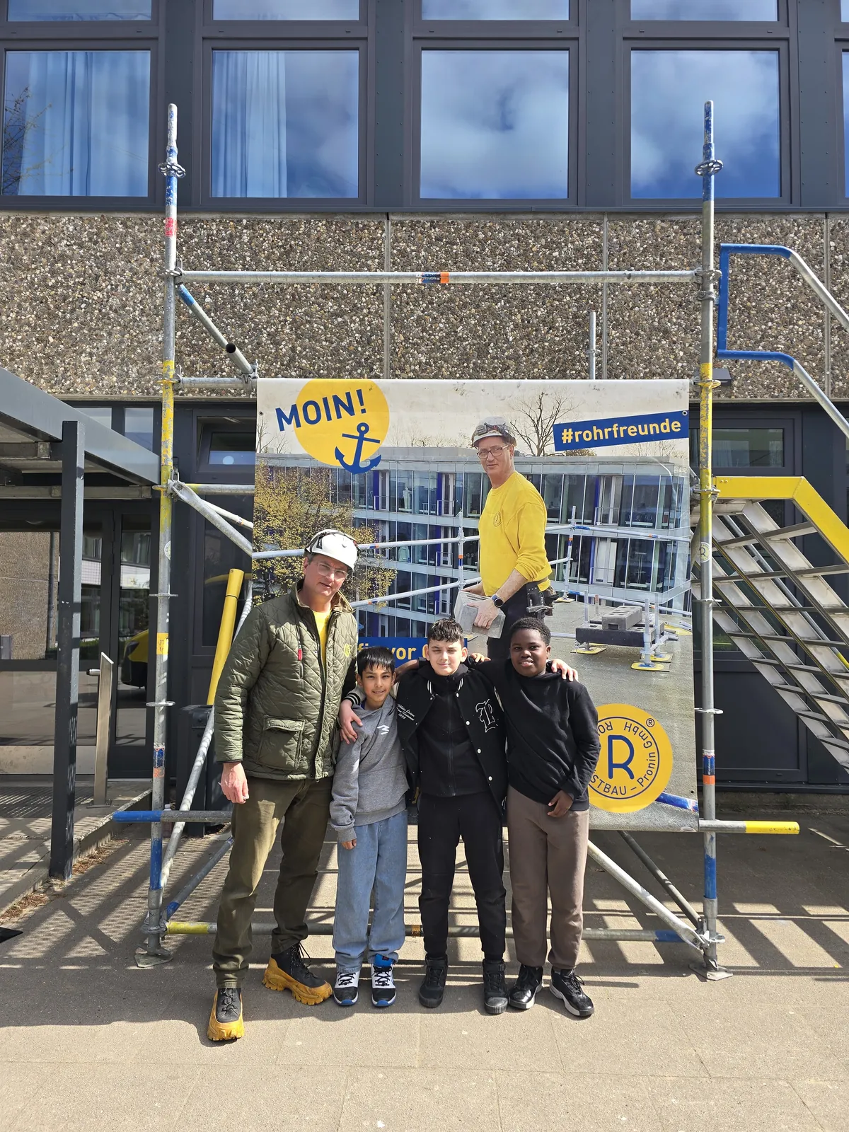 Markenbotschafter von Rohrgerüstbau Pronin in Hamburg
