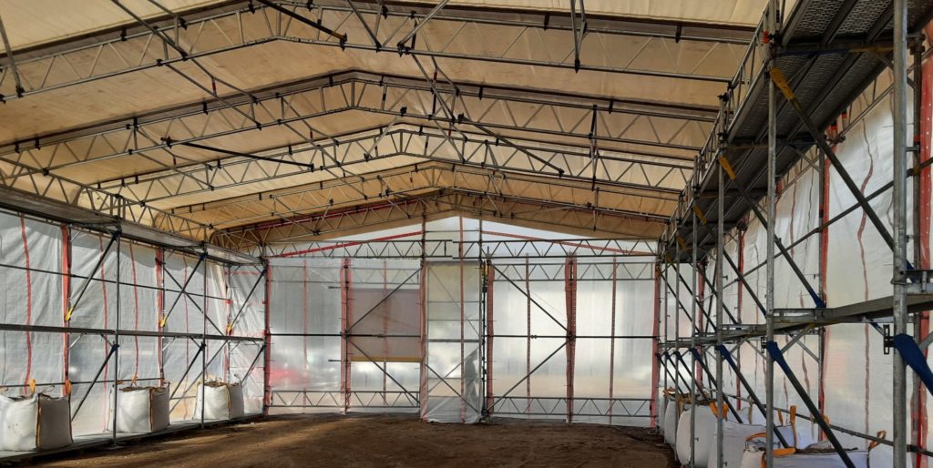 Einhausung ROHRGERÜSTBAU Pronin GmbH